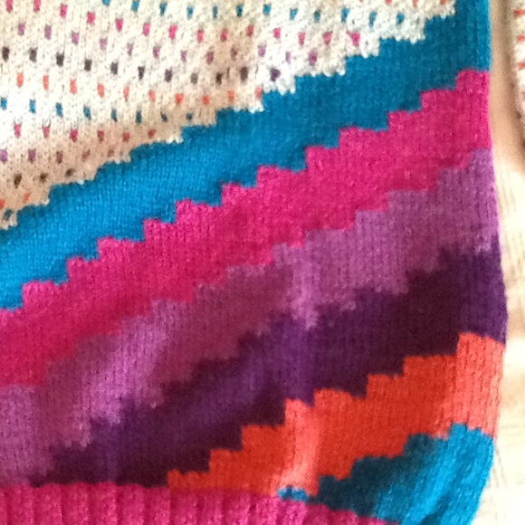 Alpaca turtleneck hand-knitted sweater sz M Peru - Picture 9 of 12